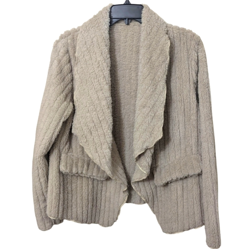 Teddy Jacket, Waterfall Front, Fluffy, NWT